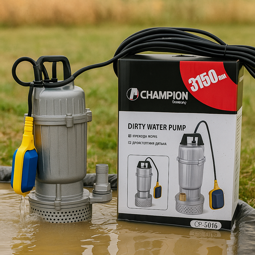 Champion Szennyvíz Szivattyú 3150W
