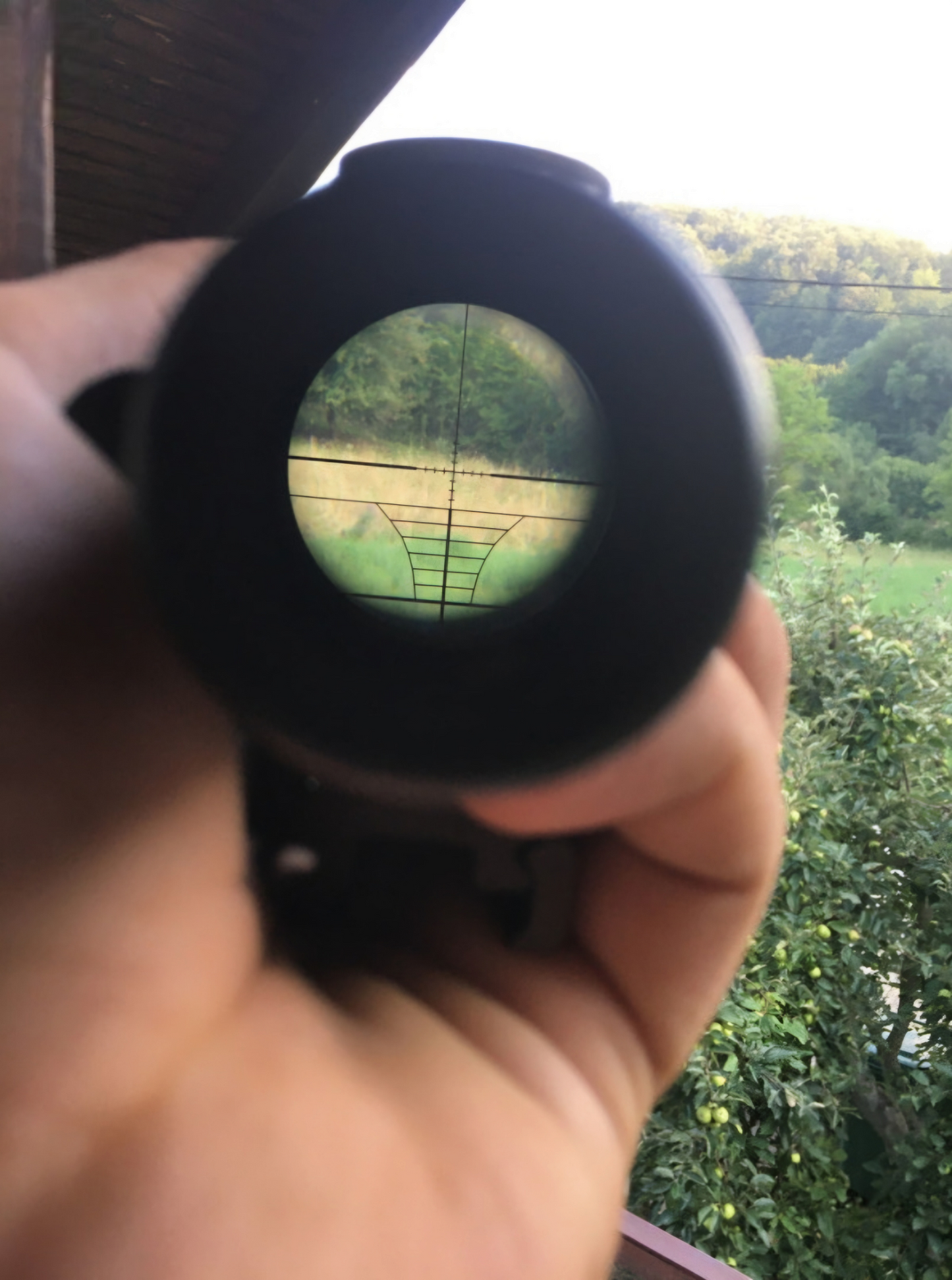 M7 LS4*30 Puskatávcső beépített vörös lézerrel