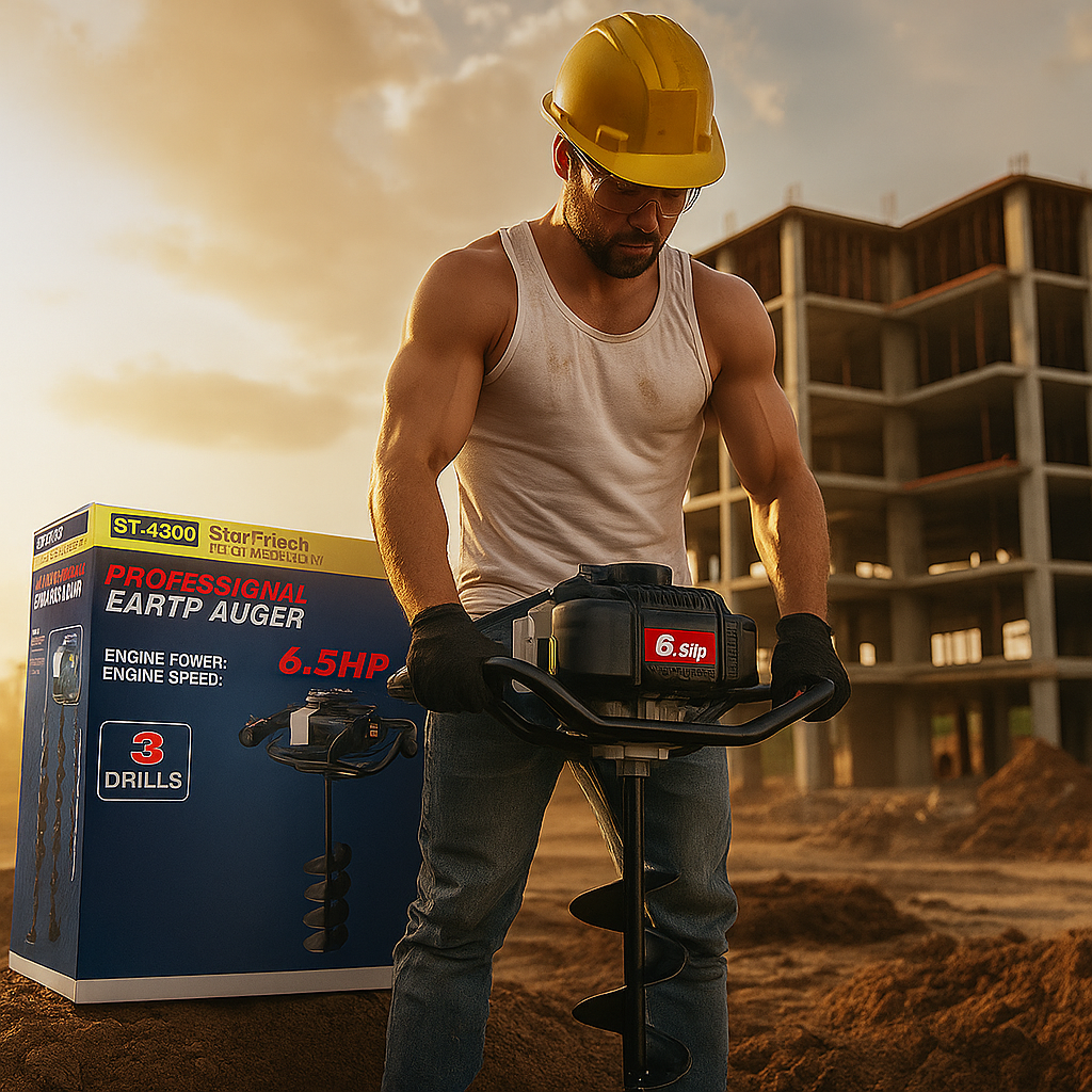 Starktech Germany Benzines Földfúró