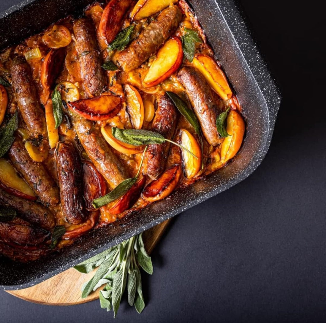 Cheffinger 32 cm-es Sütőtál Fedővel