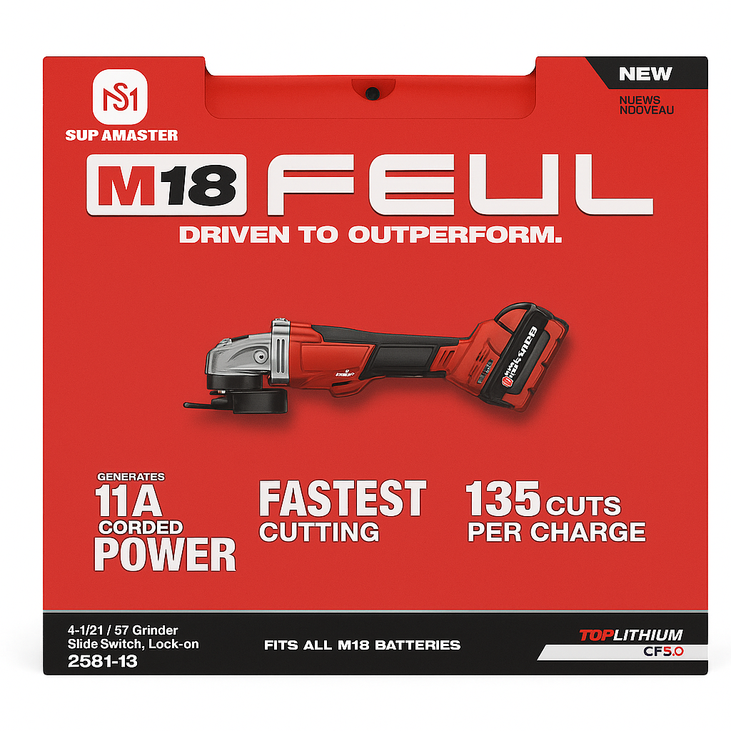 Profi Akkumulátoros Sarokcsiszoló