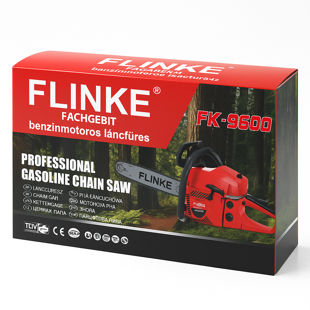 Flinke Benzinmotoros Láncfűrész