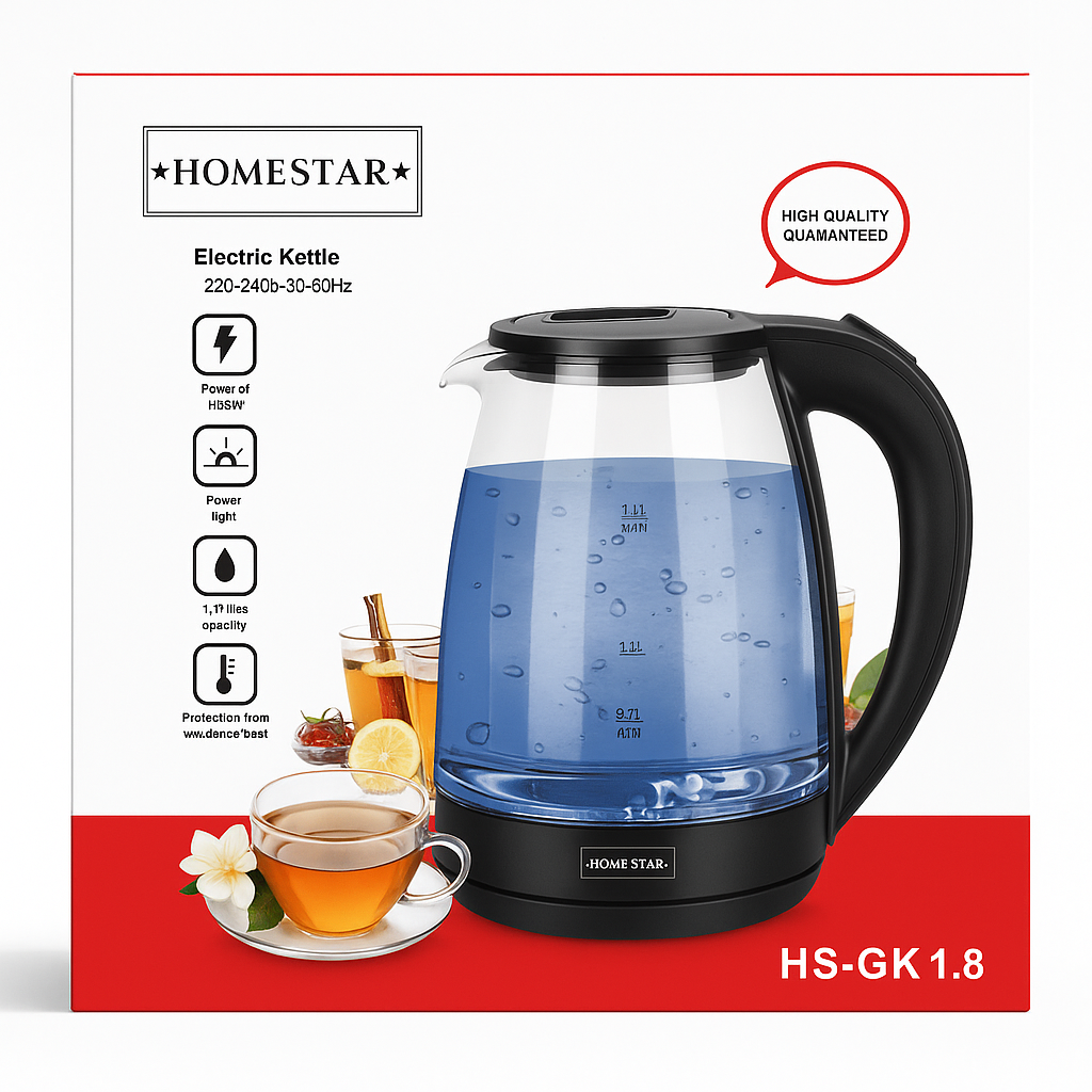 1,8 Literes Elektromos Vízforraló