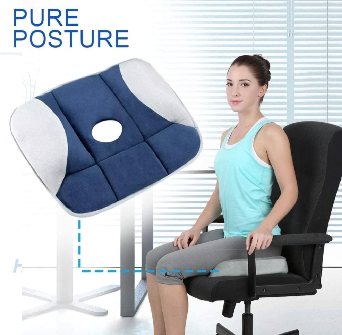 Ergonomikus ülőpárna 1+1 Ingyen
