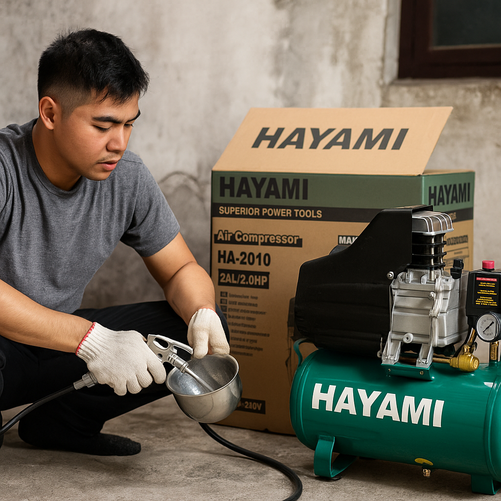 Hayami Légkompresszor 24 L