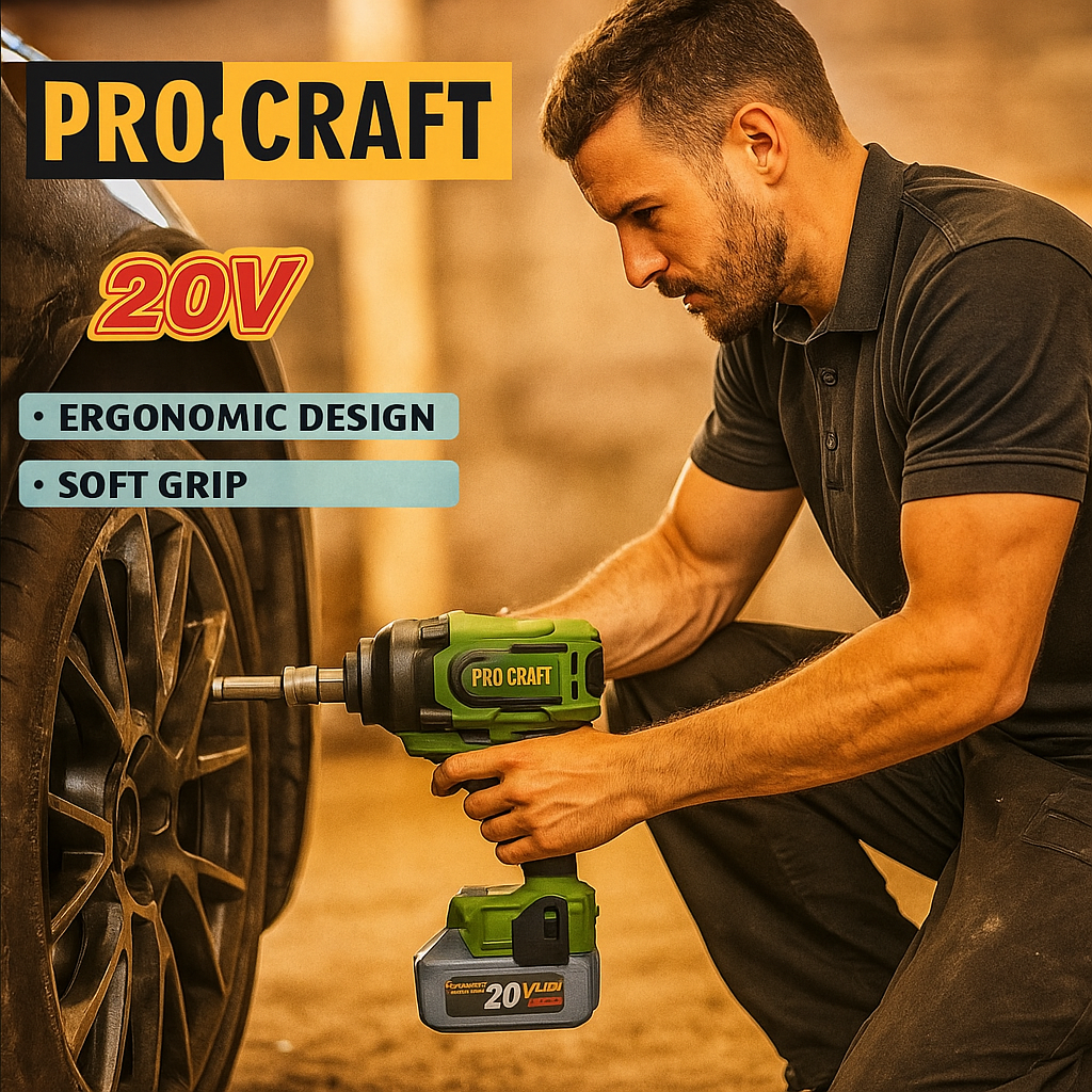 PROCRAFT 20V Akkumulátoros Ütvecsavarozó