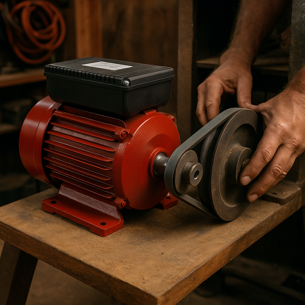 TROIAN ROSU Elektromos Motor