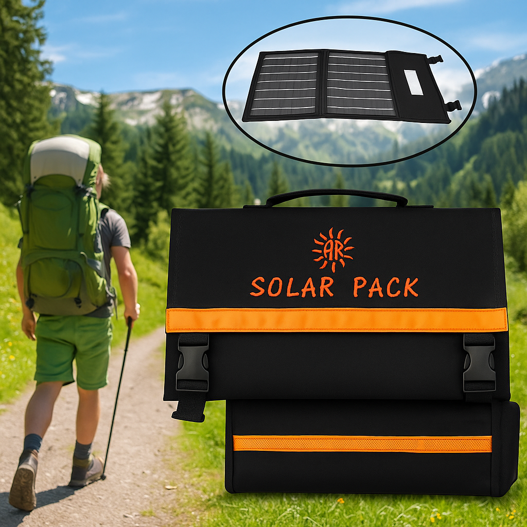Solar Pack 20W Hordozható Napelem