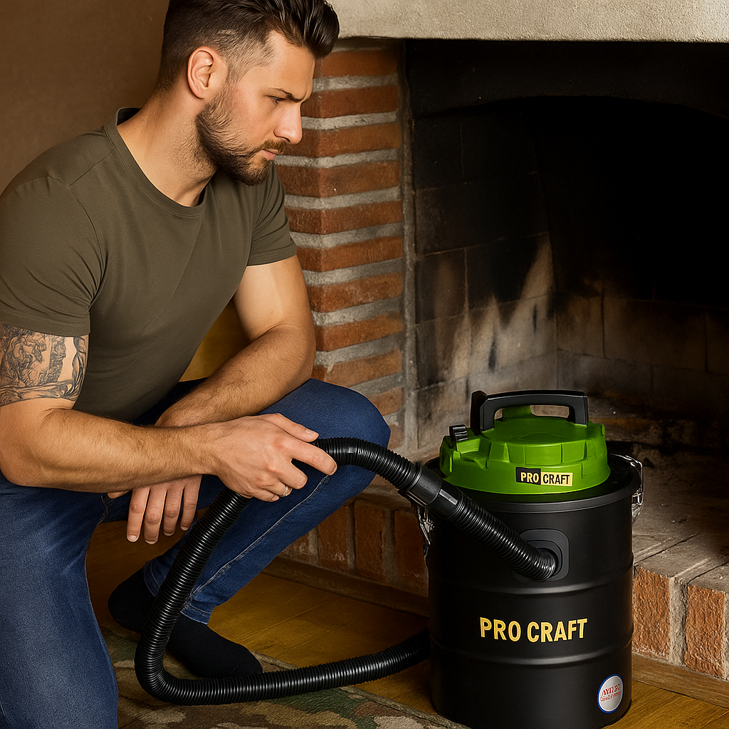 PROFI Ipari Porszívó – 20L Fém Tartály