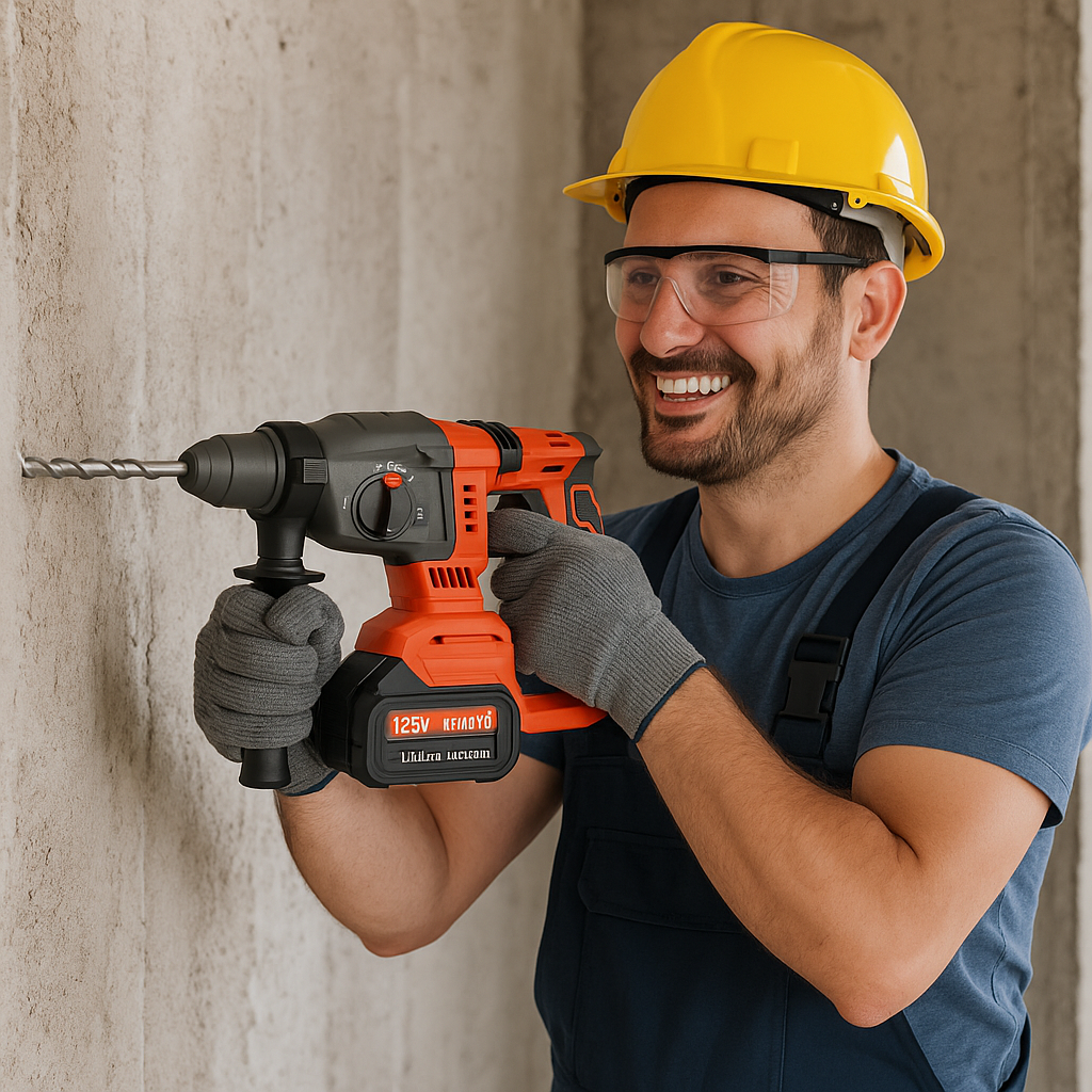 KIMIYO Akkumulátoros Kalapácsfúró