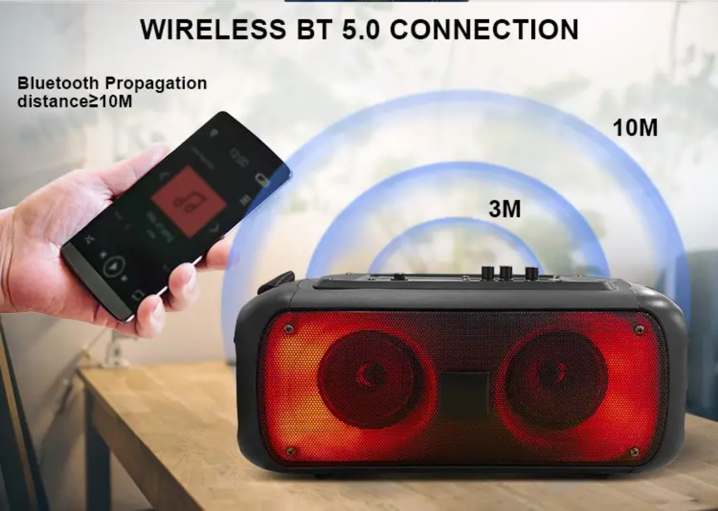 THOlux Hordozható Hangszóró