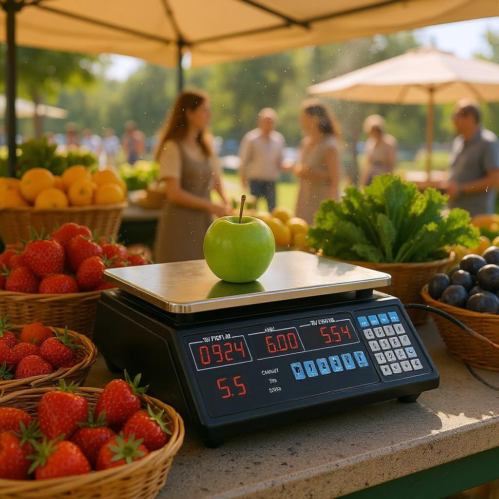 STRAUS AUSTRIA elektronikus árazó mérleget