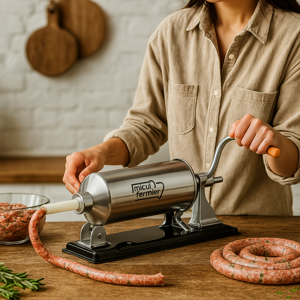 Micul Fermier Horizontális Kolbásztöltő Gép