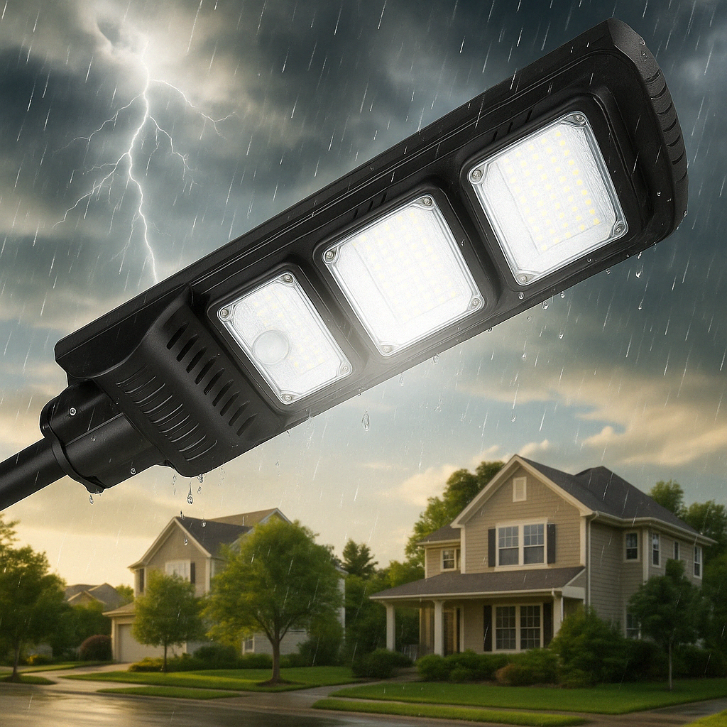 360 W-os LED napelemes lámpa