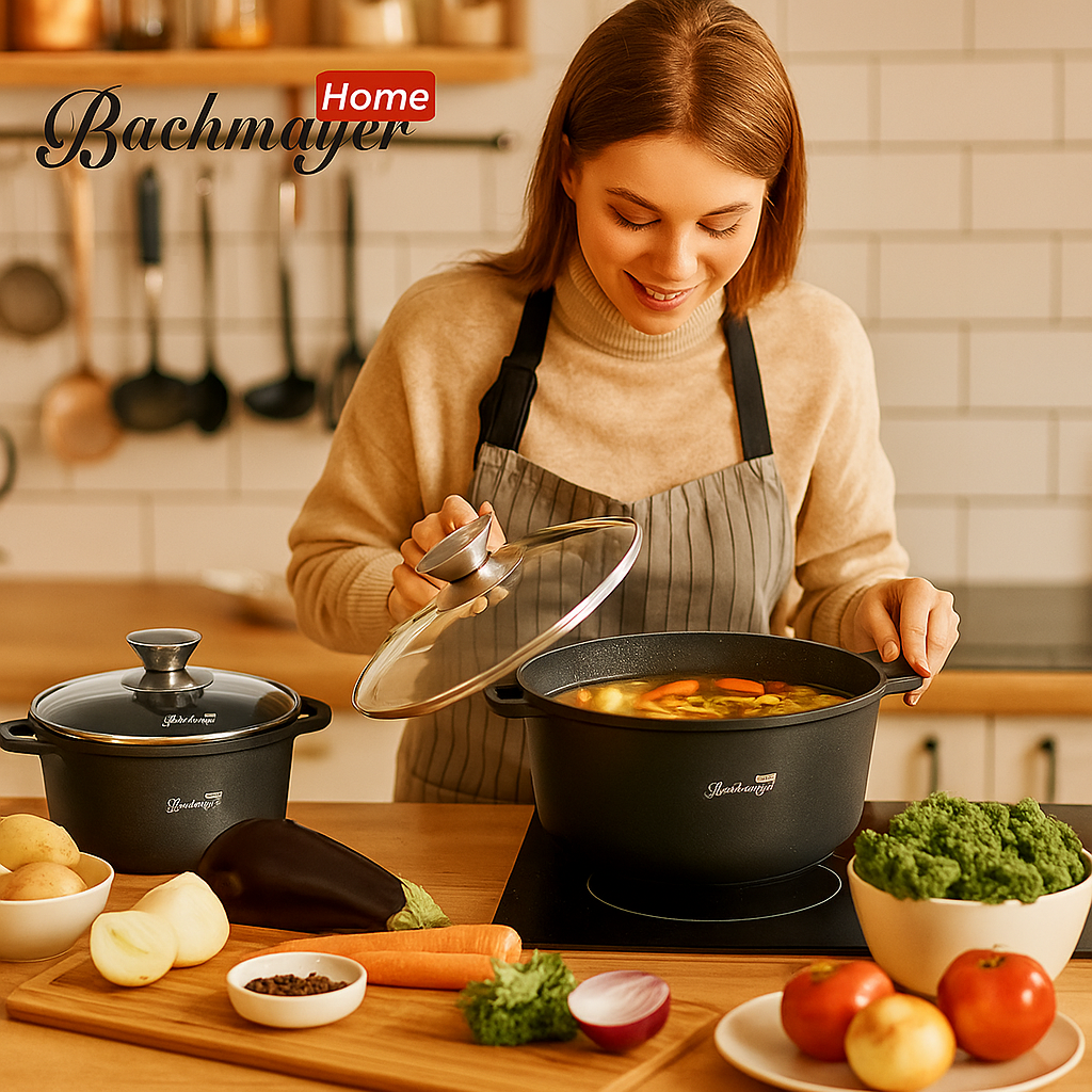 Bachmayer gránit edénykészlet