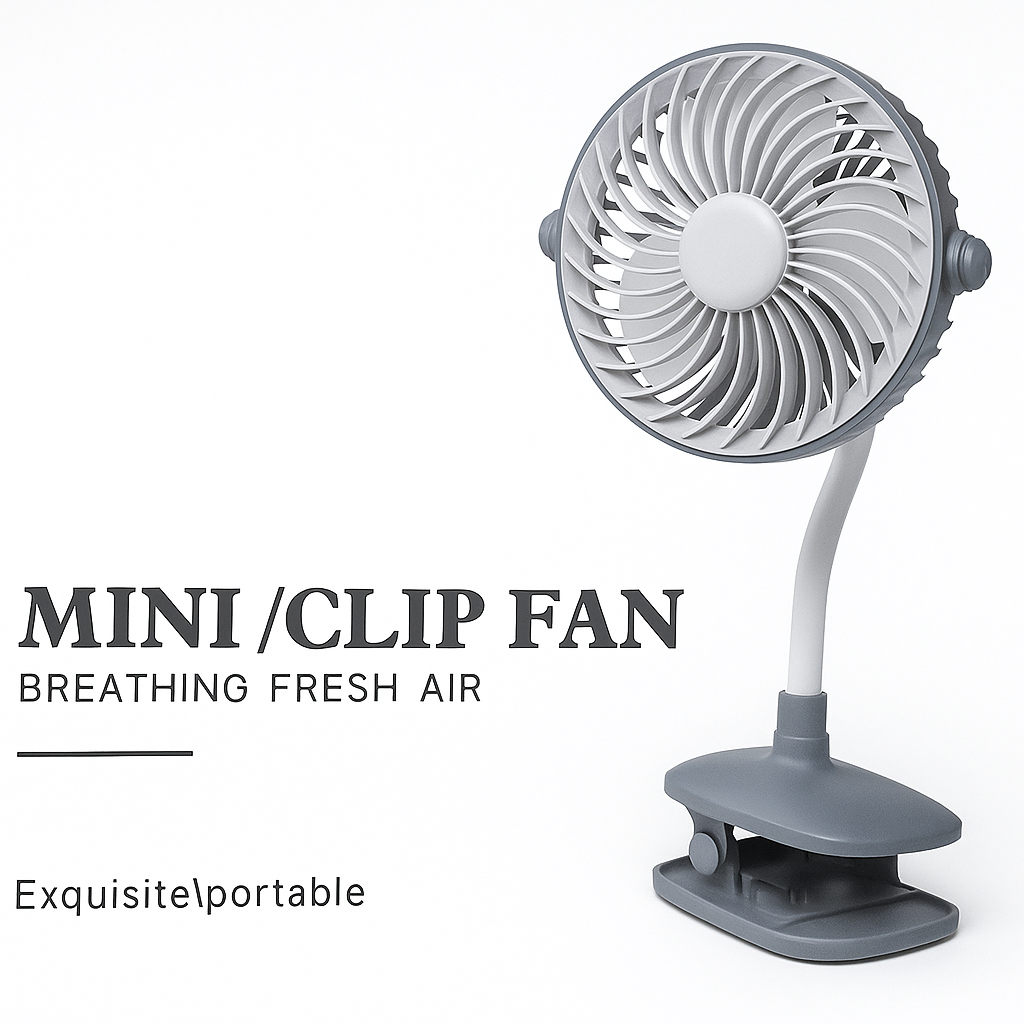 Mini / Clip Ventilátor 1+1 Ingyen