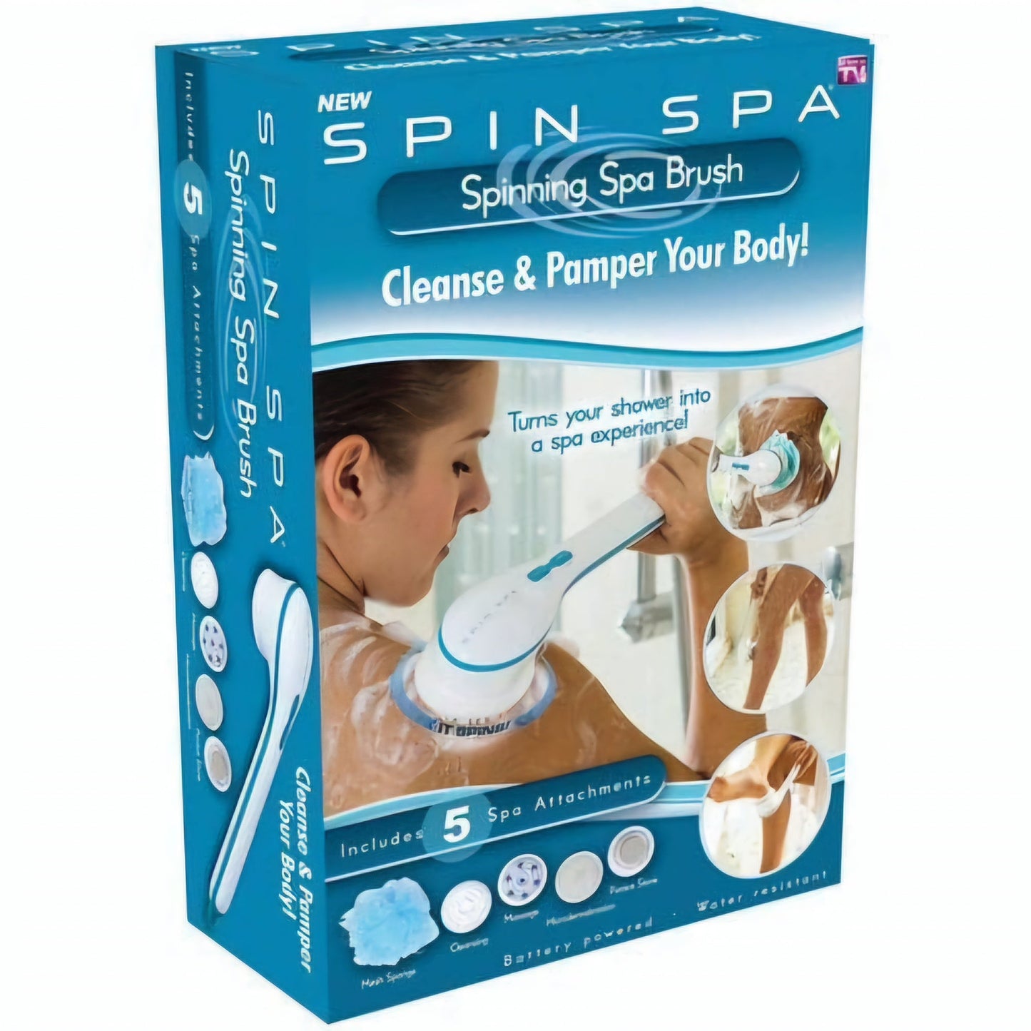Spin Spa Arctisztító Kefével 1+1 ingyen - | Cyber Bazaar