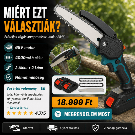 Starktech Germany Akkumulátoros Láncfűrész - | Cyber Bazaar
