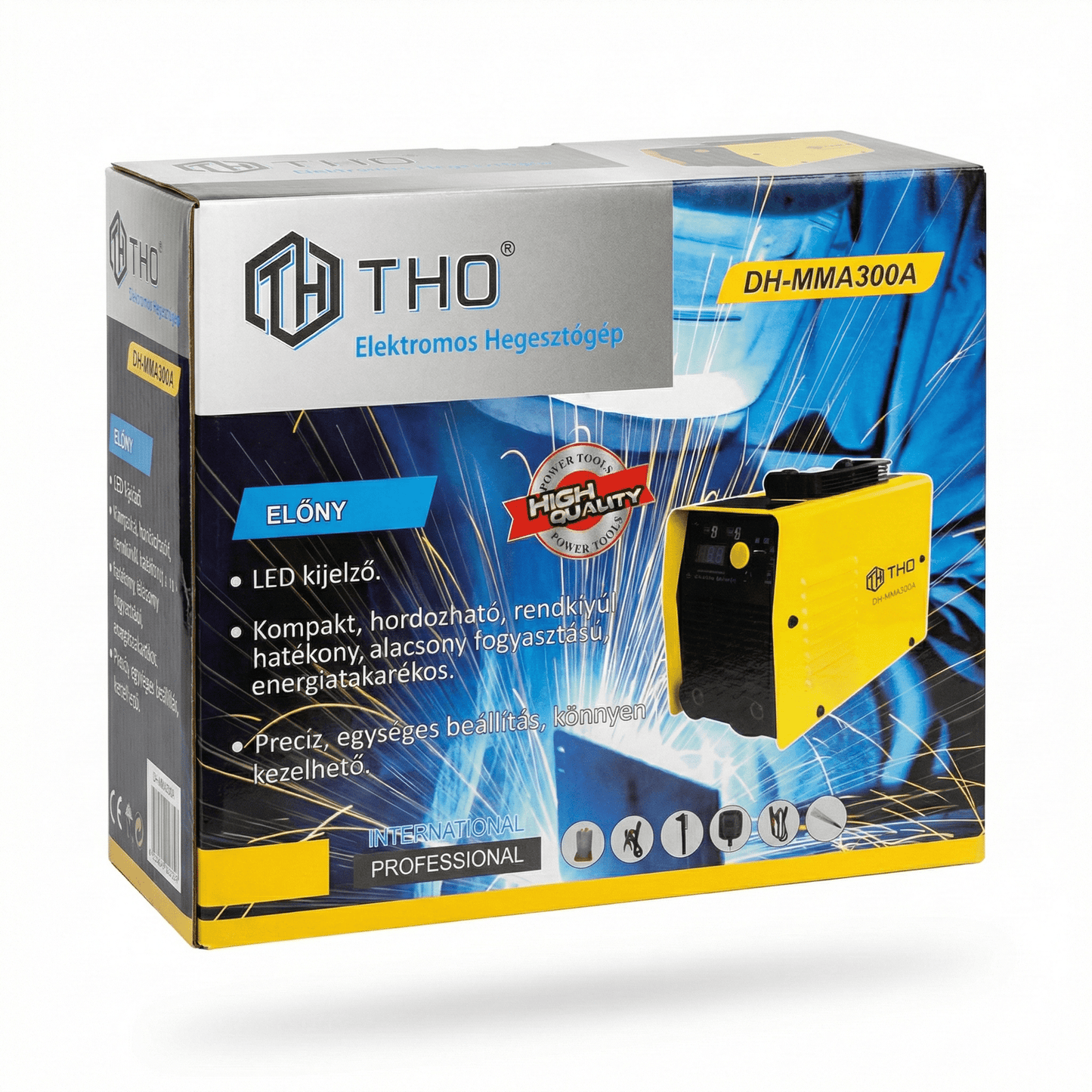 THO DH - MMA 300A inverteres hegesztőgép - | Cyber Bazaar