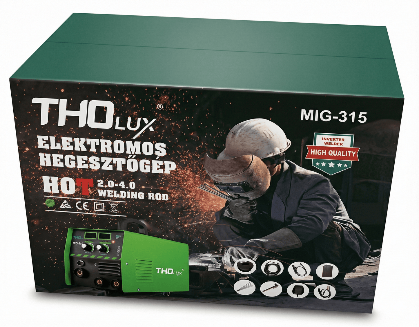 Tholux MIG - 315 inverteres hegesztőgép - | Cyber Bazaar