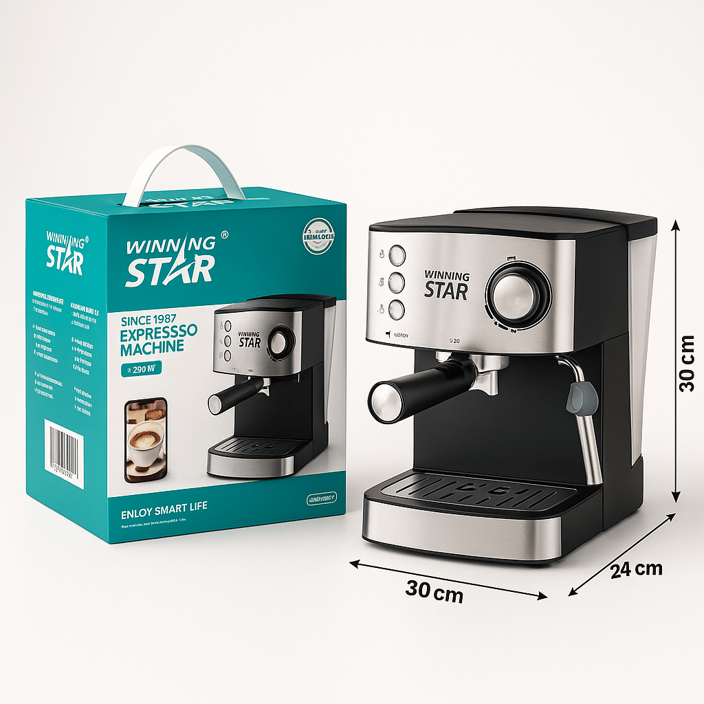Winning Star Presszókávéfőző - | Cyber Bazaar