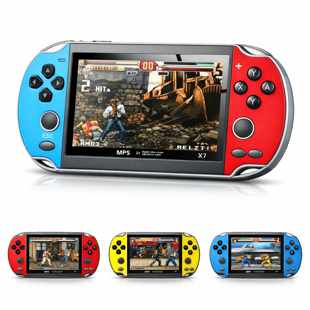 X7 kézi játékkonzol 4,3” kijelzővel - | Cyber Bazaar
