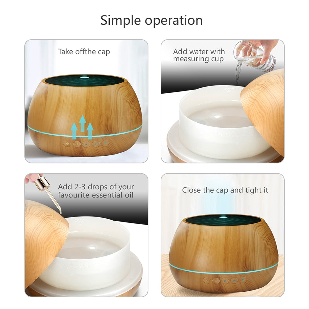 1000 ml-es ultrahangos aromadiffúzor