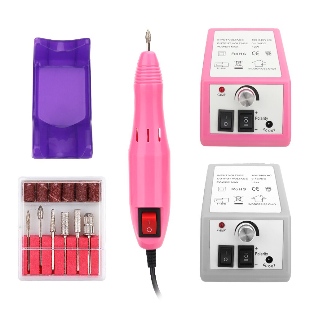 Pedikűr elektromos körömfúró készlet