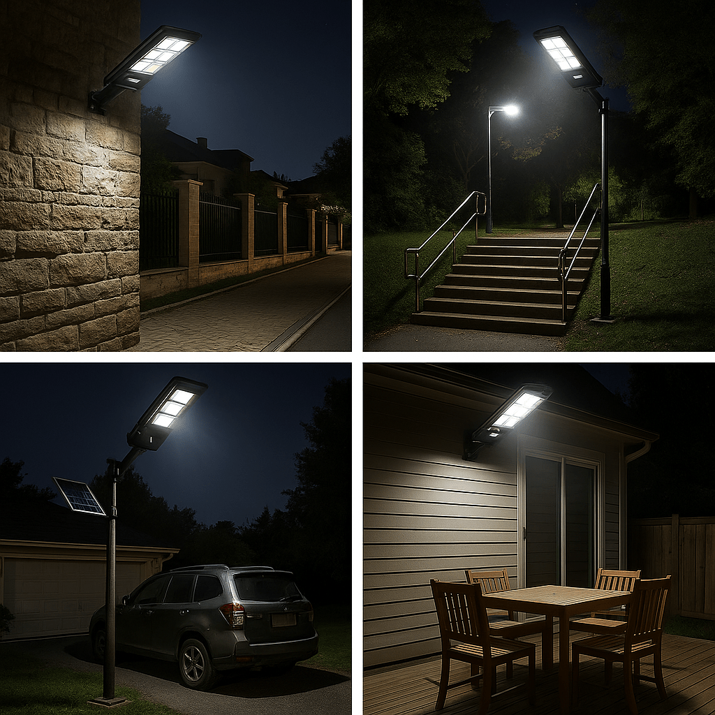 1000W Napelemes Utcai LED Lámpa - | Cyber Bazaar