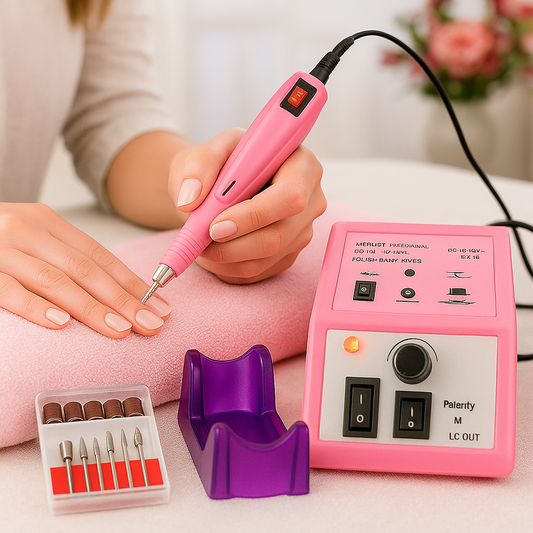 Pedikűr elektromos körömfúró készlet
