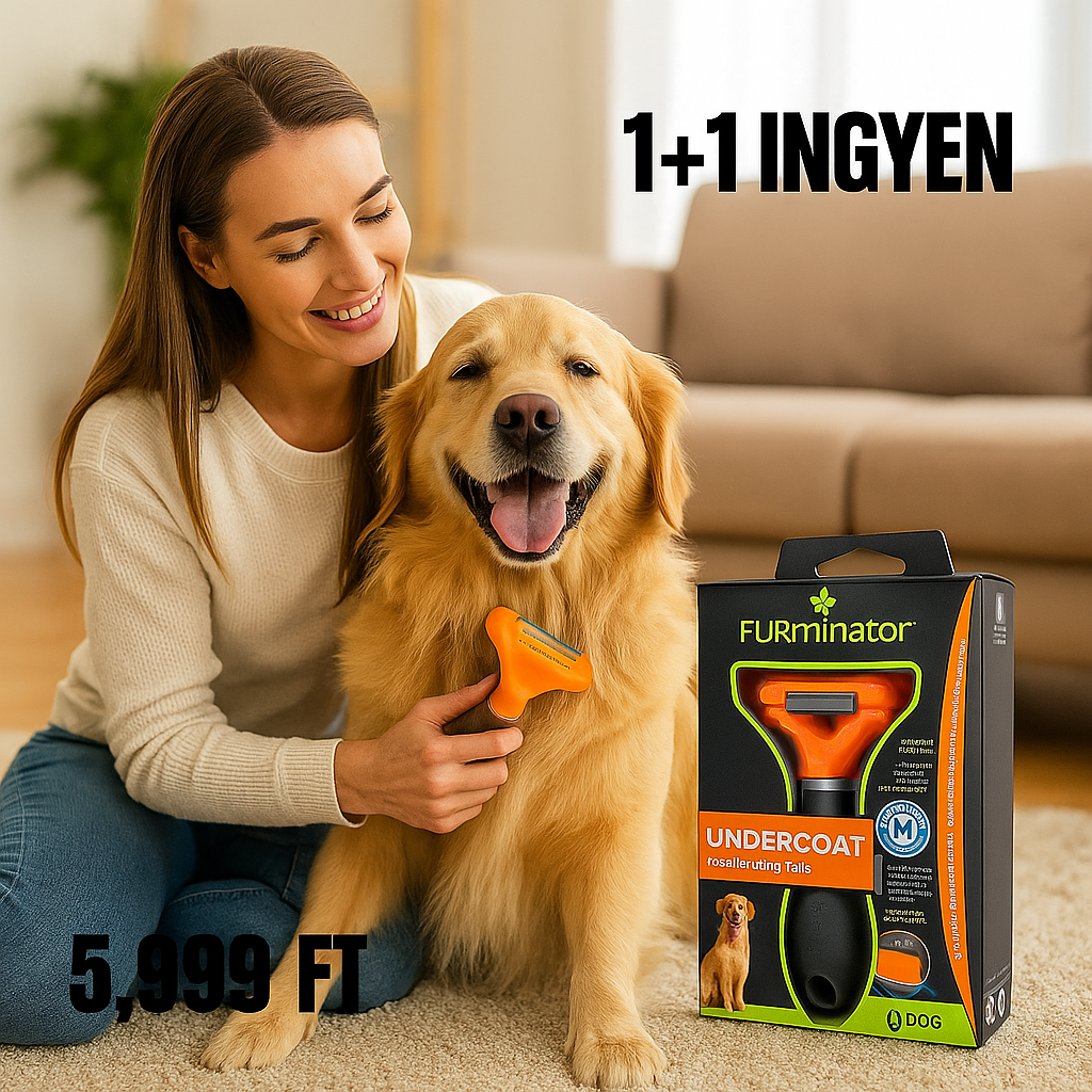 FURminator Aljszőrzet Fésű  1+1 ingyen