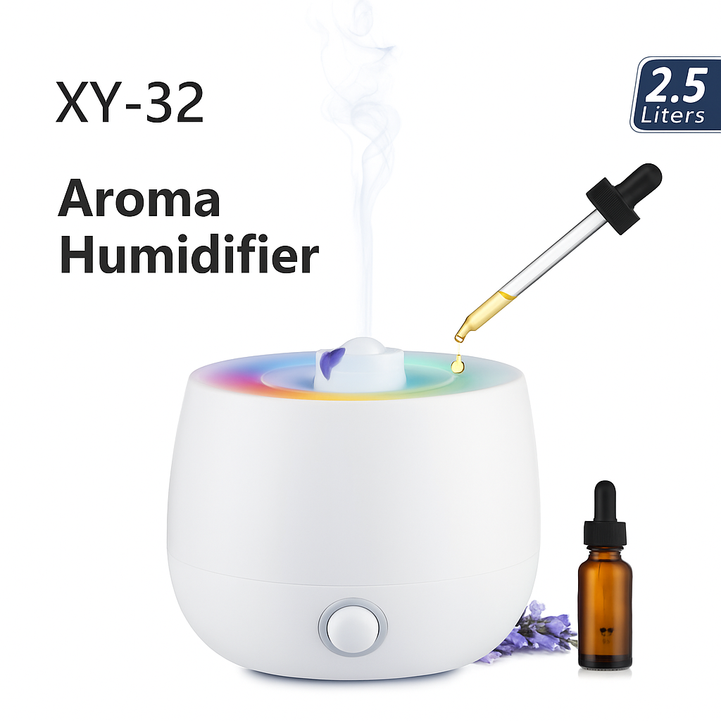 Aroma Ultrahangos Párásító – 2,5L Kapacitás