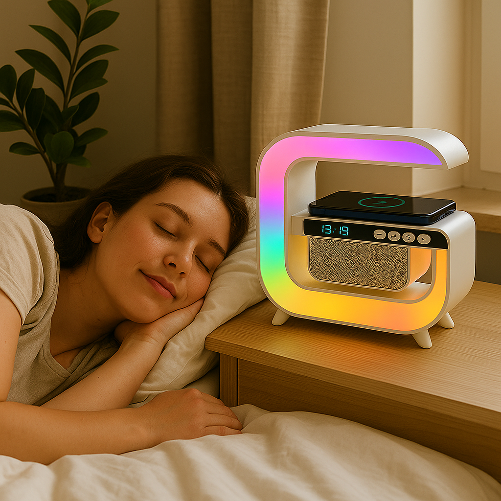 XM-G3 LED Vezeték Nélküli Töltő Hangszóró