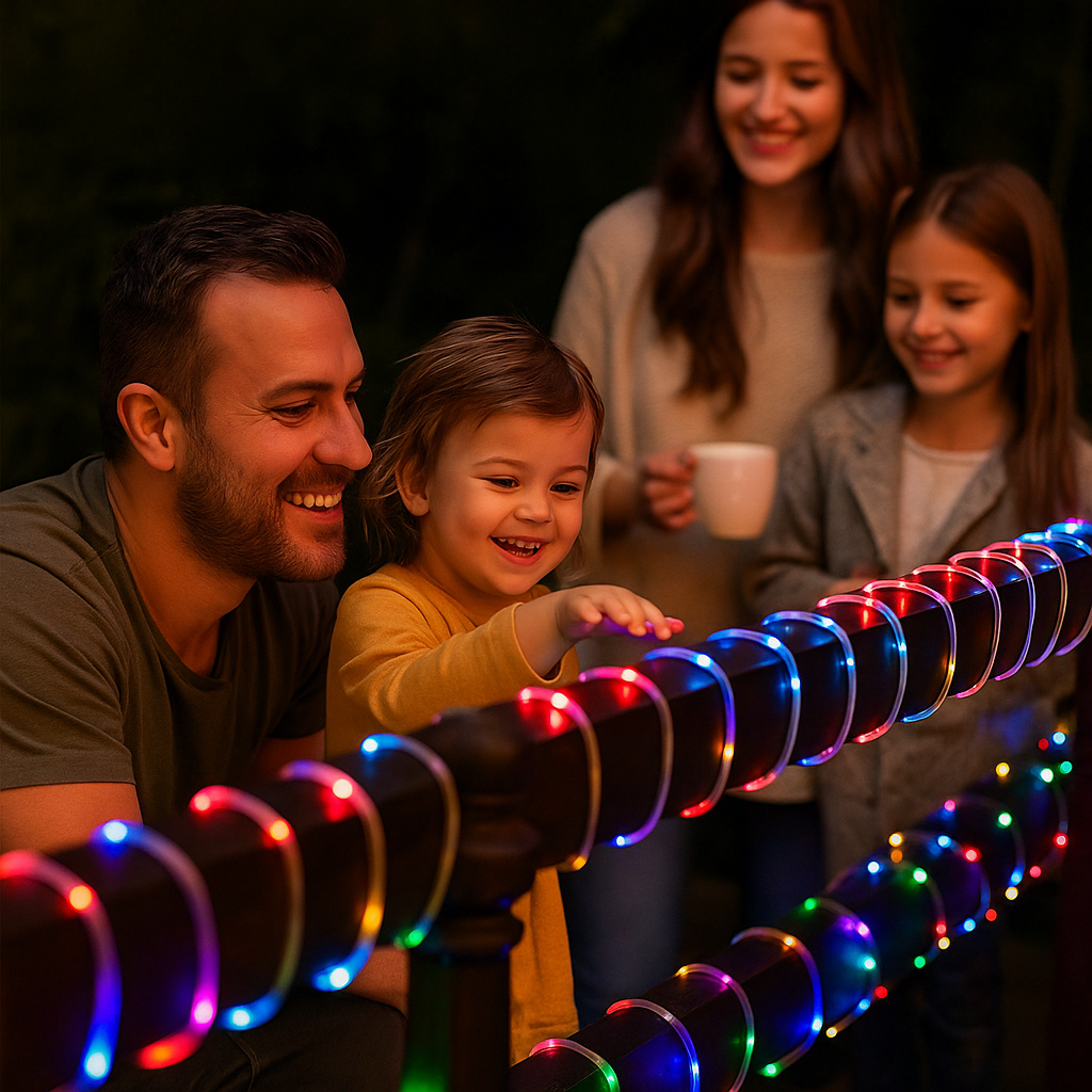 Napelemes Cső LED Lámpa 1+1 Ingyen