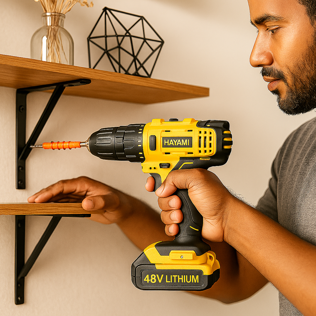 48V Lítium Akkumulátoros Ütvefúró Készlet