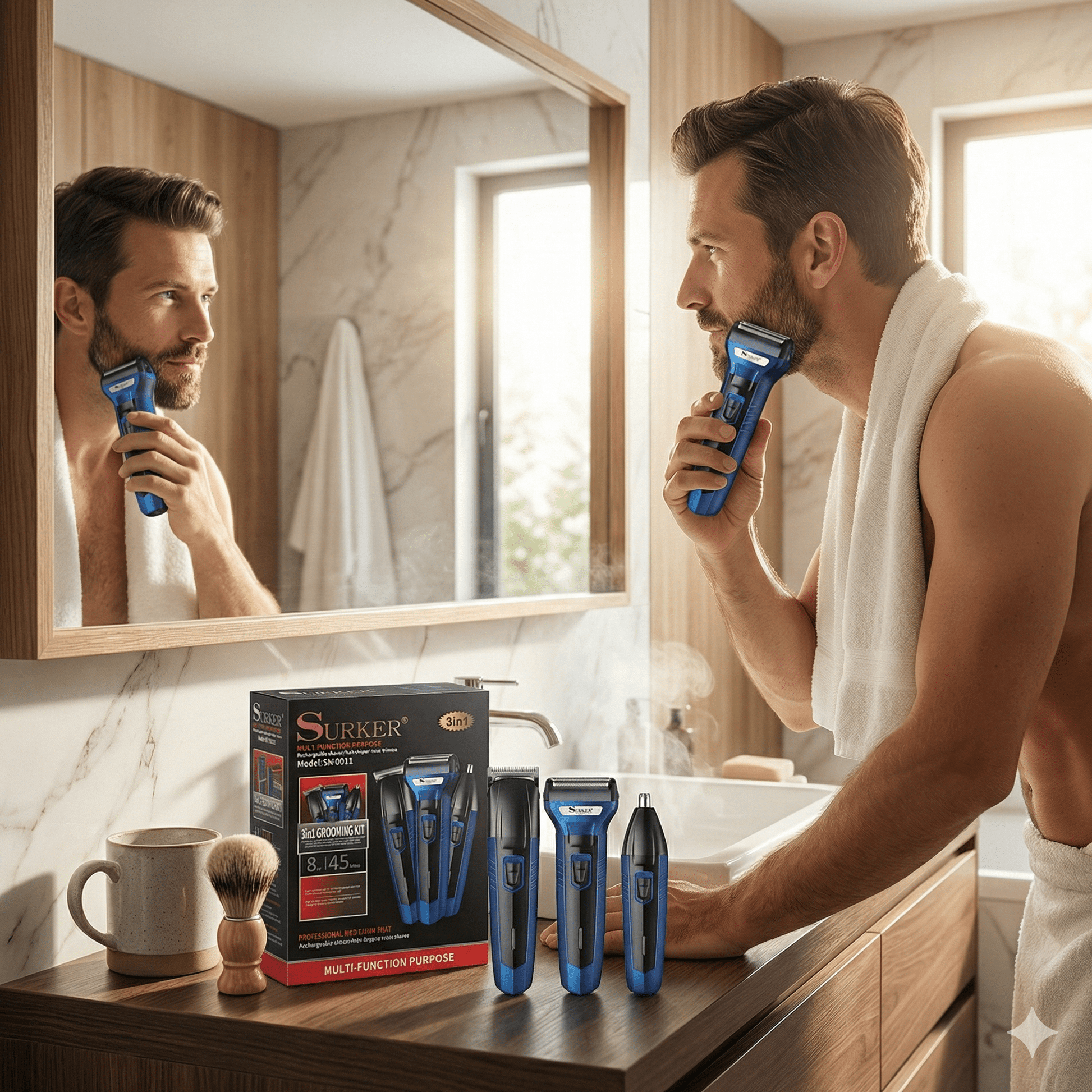 3 az 1 - ben férfi grooming szett - | Cyber Bazaar