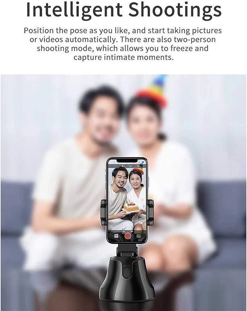 360° Automatikus Arc - és Tárgykövető Selfie Bot - | Cyber Bazaar