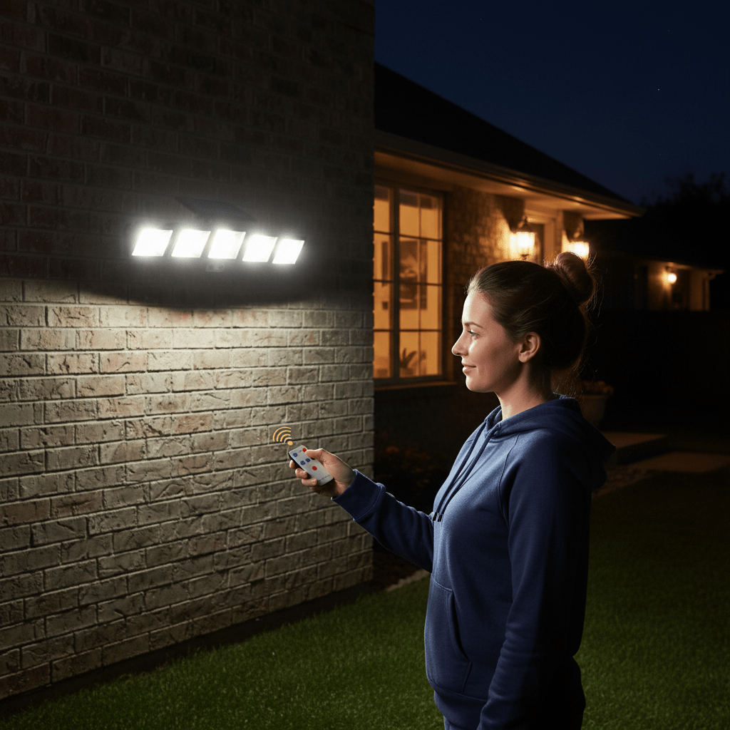 5 Fejes LED Reflektor Mozgásérzékelővel - | Cyber Bazaar