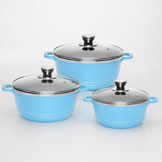 6 Részes Gránit Edénykészlet - | Cyber Bazaar