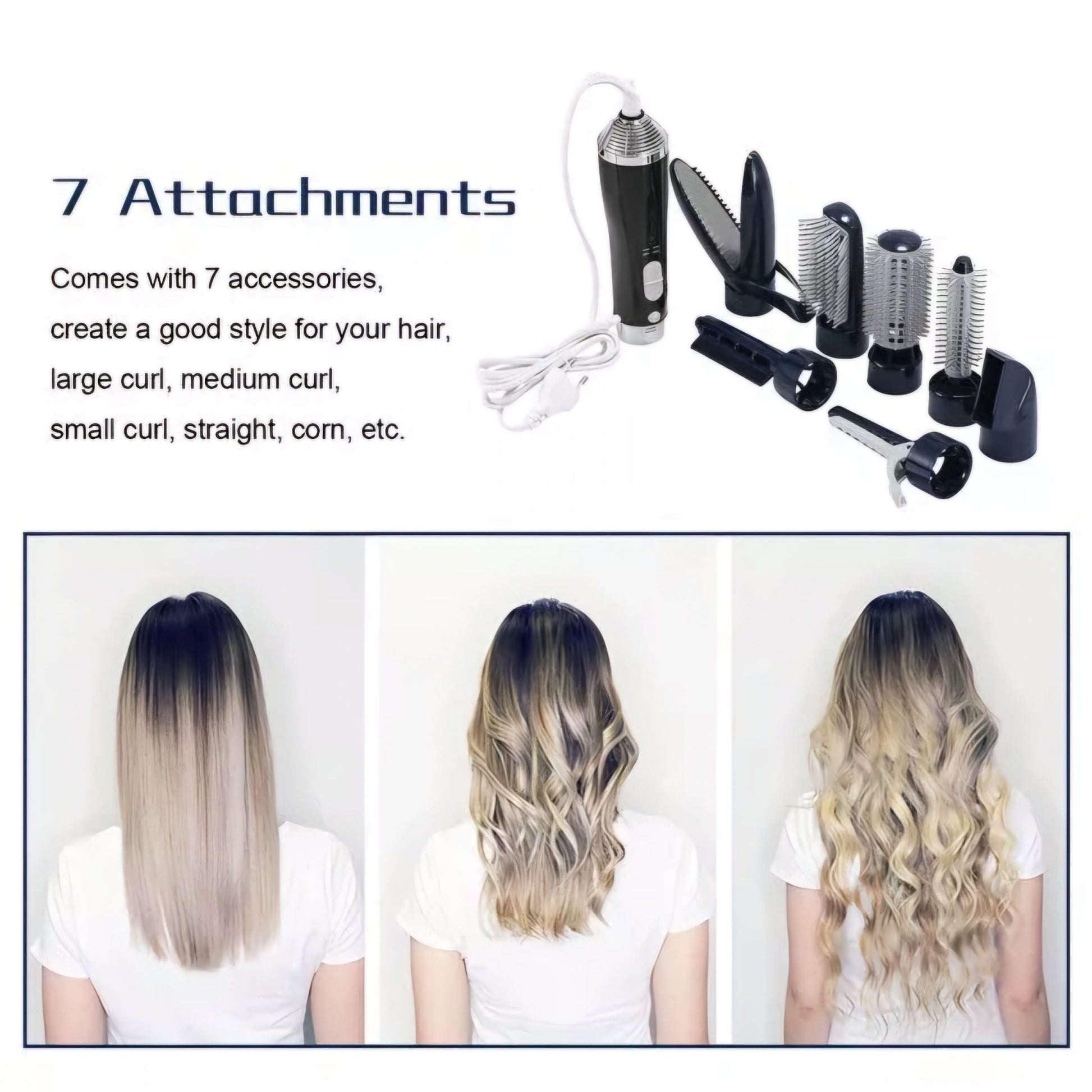 7 az 1 - ben Többfunkciós Hajszárító - | Cyber Bazaar