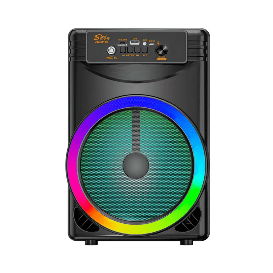 8” Hordozható Bluetooth Hangfal - | Cyber Bazaar