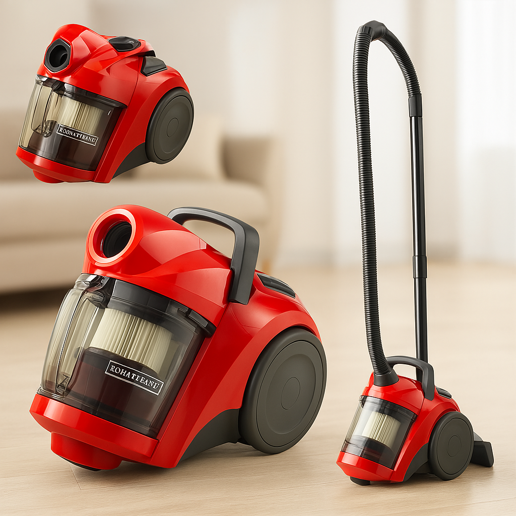 1400W Ciklonos Porzsák Nélküli Porszívó