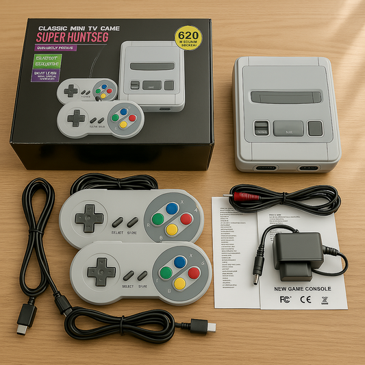Retro klasszikus videojáték-konzol