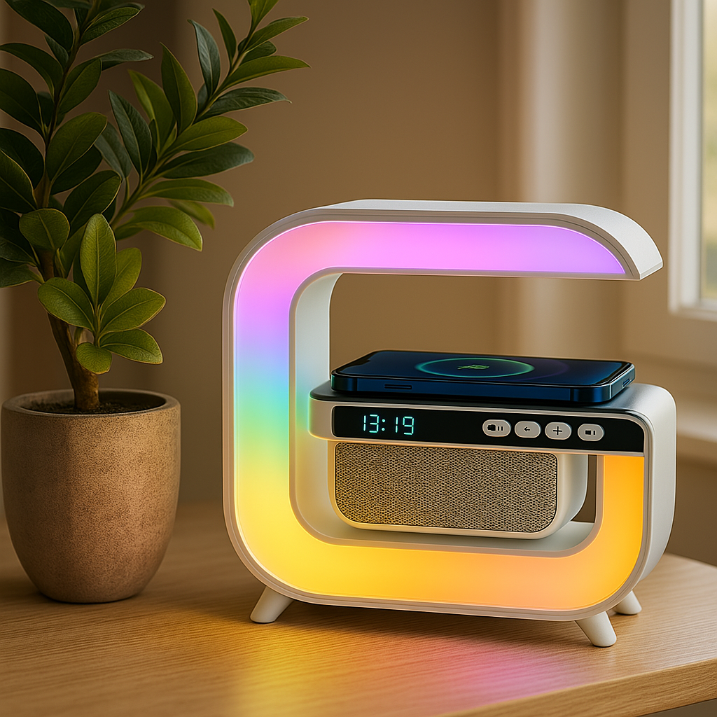 XM-G3 LED Vezeték Nélküli Töltő Hangszóró