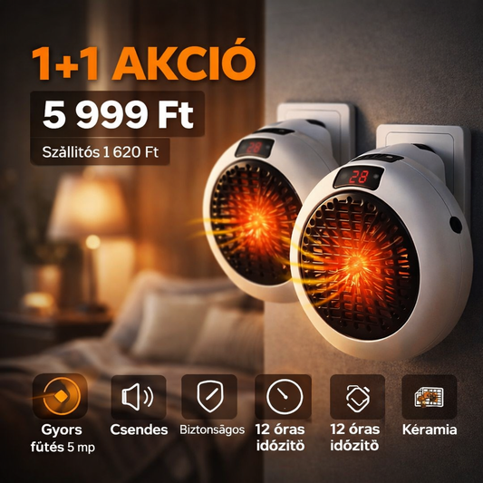 Wonder Heater Pro 900W 1+1 ingyen