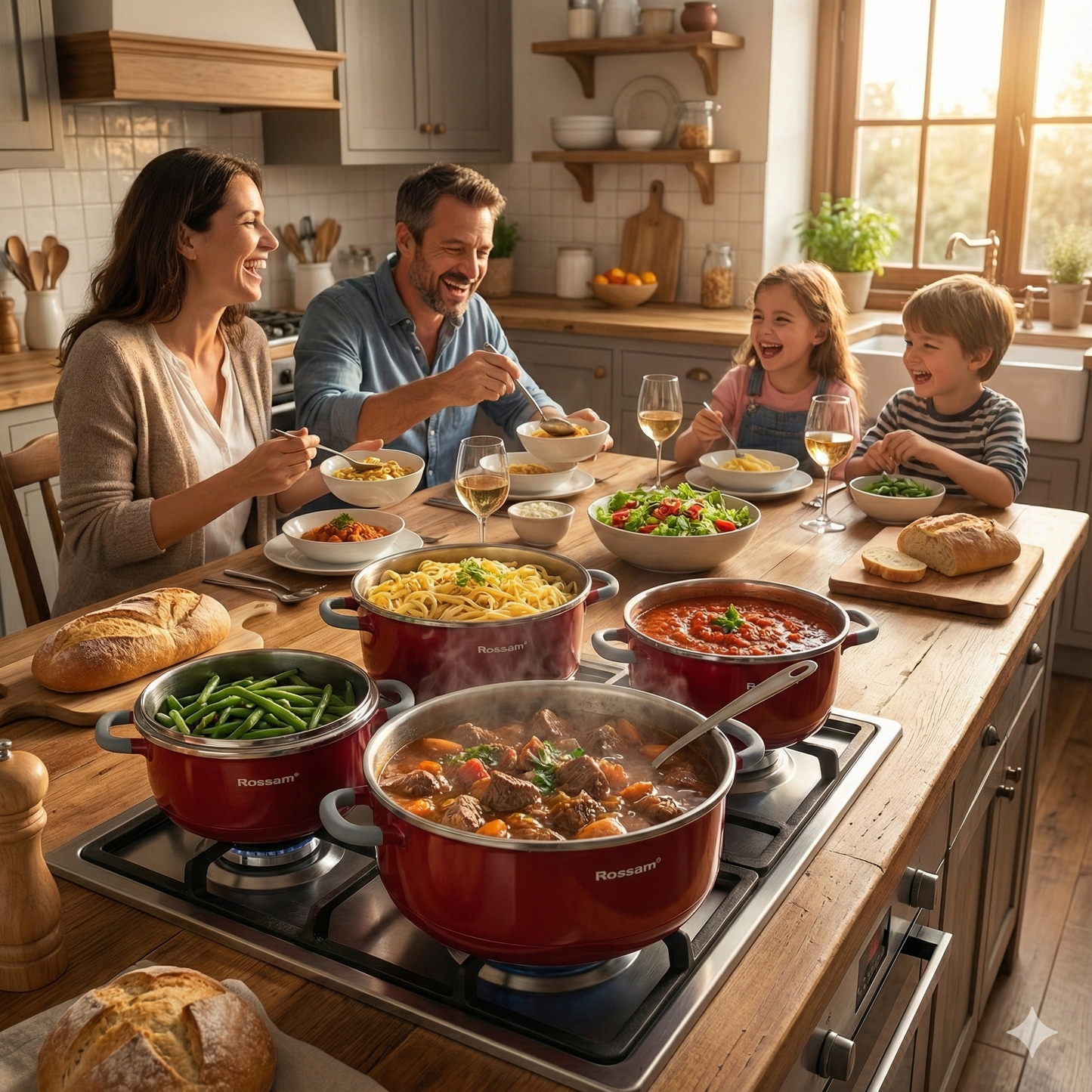 Rosenberg Professzionális Konyhai Edénykészlet