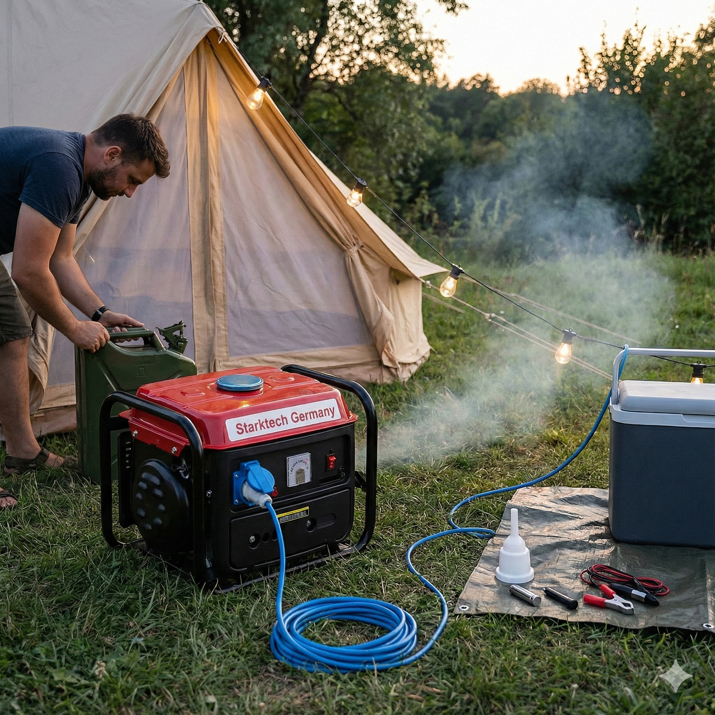 Starktech 1500W Benzines Generator
