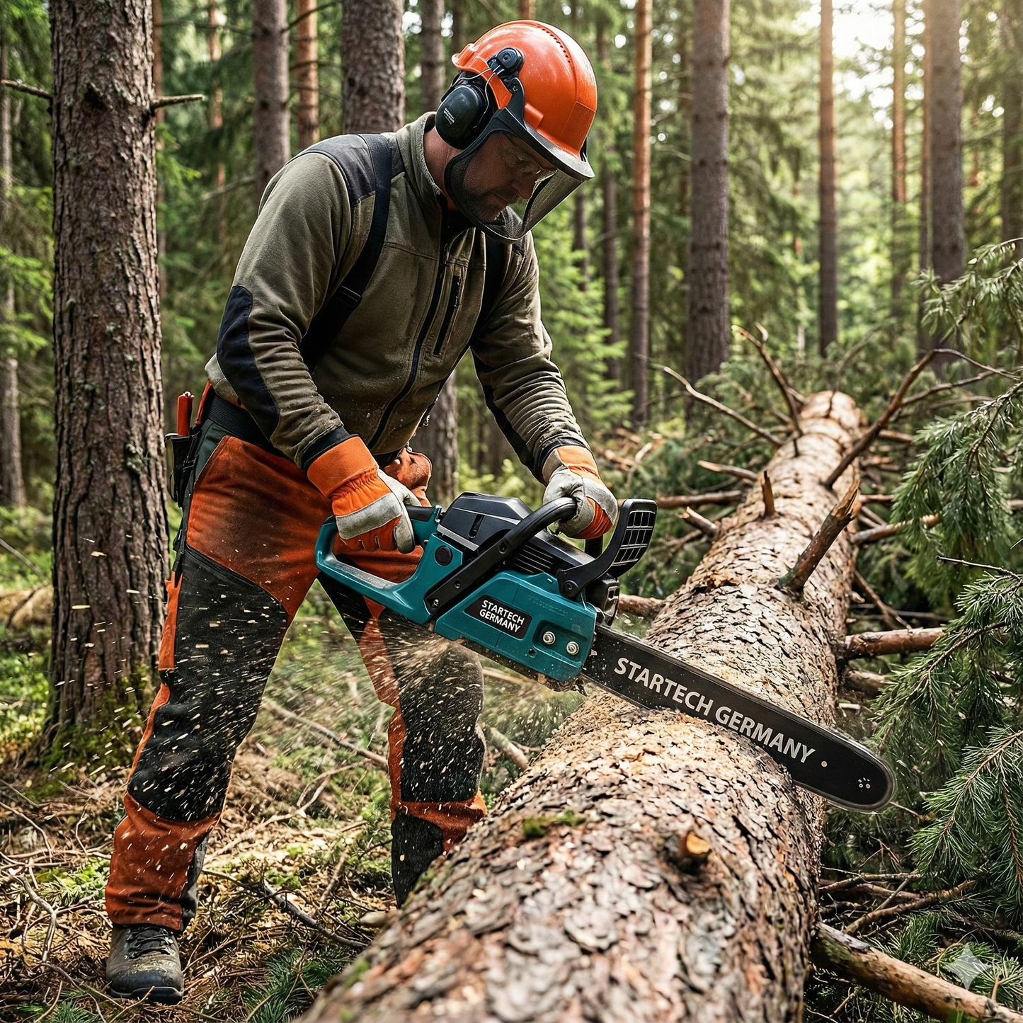 Starktech Germany Akkumulátoros Láncfűrész