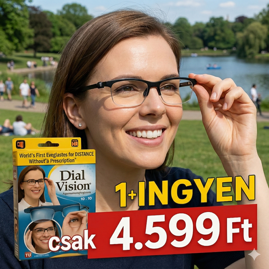 Állítható Lencséjű Szemüveg 1+1 ingyen