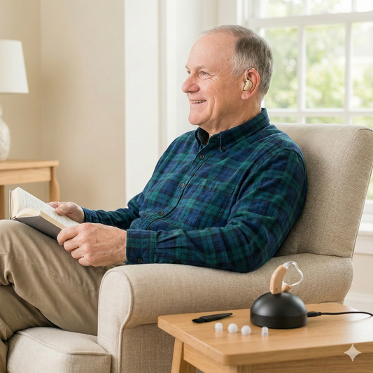 Újratölthető Hallókészülék Digitális Fülhallgató